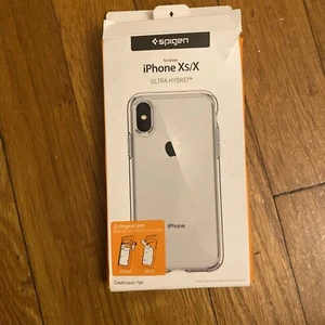 Spigen I Phone Xs X Ultra Hybrid Case Back Case - Picture 1 of 1