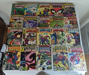 20 Peter Parker the Spectacular Spider-Man Comic Books Lot Hi-Grade Bronze Age - Picture 1 of 8