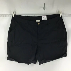 Women's Plus Size Shorts  Black  Mid Rise  14W 16W 18W 20W 22W Style & Co. - Picture 1 of 12
