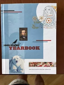 2009 US Stamp Yearbook / ALBUM COMPLETE WITH MAIL USE - SOME IN BOOK MINTSTAMP - Picture 1 of 3