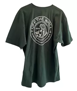 Off-The-Wall Vans Hunter Greene Size XL Double Sided Men’s T-shirt New With Tags - Picture 1 of 4