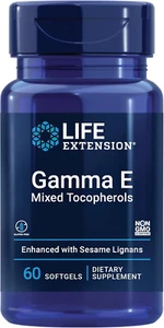 Life Extension Gamma E Mixed Tocopherols 60 sofgels - Picture 1 of 3