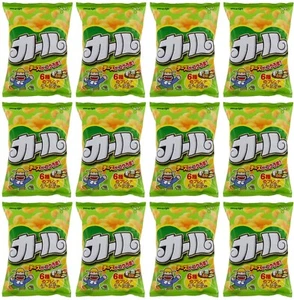 Japanese Snack KARL Cheese Puffed Food Non Fried Corn Powder Salt Bag MEIJI 64g - Picture 1 of 27