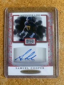 2021 Sage Premier Draft - Autographs Red #A187 Samuel Cooper (AU, RC) - Picture 1 of 2