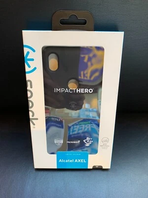 Speck Impact Hero PARA Alcatel Axel - Negro - NUEVO Foto 1 de 2