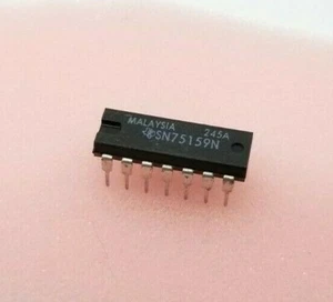 Texas Instruments #SN75159N Dual Differential Line Driver with 3 States 14-Pin  - Picture 1 of 3
