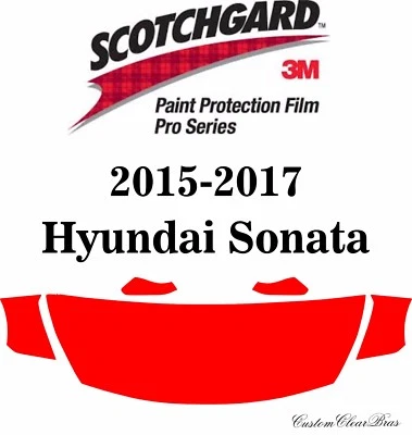 Película de protección de pintura 3M Scotchgard serie Pro para Hyundai Sonata 2015 2016 2017 Foto 1 de 3