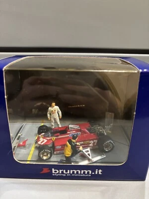 BRUMM AS46 FERRARI 126 CK Istrana 1981 Duel F104 assetto+meccanico+villeneuve - Immagine 1 di 4
