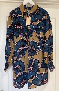 Crosby By Mollie Burch Women's Crawford Dress Marigold Sz S NWT $278 - Picture 1 of 2