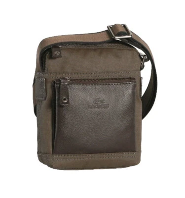 BOLSO BANDOLERA LACOSTE Bandolera Vintage N30 Downtown 6 Marrón NUEVO Foto 1 de 4