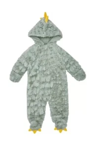 NWT Koala Baby Boy 1-piece Plush Hooded Pram- Size 12/18 mon - Picture 1 of 5