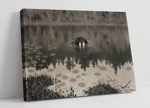 THEODOR KITTELSEN, THE WATER SPRITE -CANVAS WALL ART ARTWORK PRINT - Picture 1 of 2