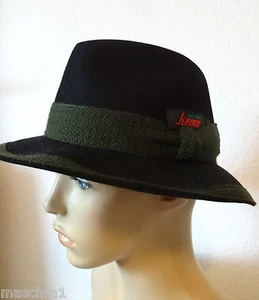 Mayser * kemo sportiv * Hut *chapeau*hat*sombrero* Herrenhut * schwarz * 55 - Bild 1 von 5