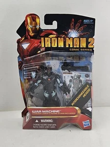 2010 Iron Man 2 Comic Series War Machine #38 Interchangeable Heads - Picture 1 of 3