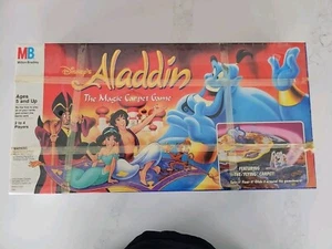 NEW Disney's Aladdin the Magic Carpet Milton Bradley 1992 Vintage Board Game - Picture 1 of 2