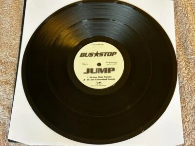 BUS STOP - Jump UK 4-Track Promo 12"  ALL AROUND THE WORLD RECORDS  Euro House - Image 1 of 4