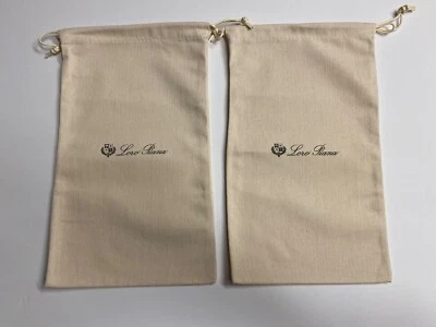 Lote de 2 bolsas antipolvo para almacenamiento de zapatos Loro Piana Foto 1 de 3