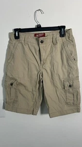 Arizona Teens Size 14 Husky Color Caqui Cargo Shorts (0197) - Picture 1 of 10