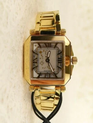 NUEVO CON ETIQUETAS wBOX Gc Gc-2 RELOJ DE LUJO CHAPADO EN ORO PARA DAMAS A51102L1 Minorista $690 HECHO EN SUIZA Foto 1 de 4