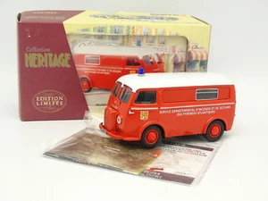 Corgi Heritage 1/43 - Peugeot D3A Feuerwehr Pyrenäen Atlantik - Picture 1 of 1