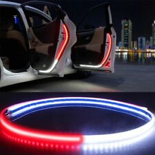 Car Door Light LED Warning Strobe Strip 120cm Waterproof 12V Auto Decorative 