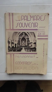 RARE PENSIONNAT GODEFROY DE BOUILLON ANNEES SCOLAIRES WW2 CLERMONT FD A VOIR - Picture 1 of 7