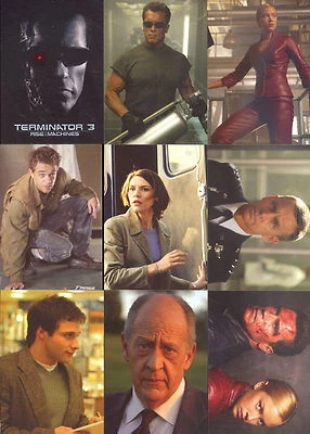TERMINATOR 3 RISE OF THE MACHINES MOVIE 2003 COMIC IMAGES BASE CARD SET OF 72 - Image 1 of 2