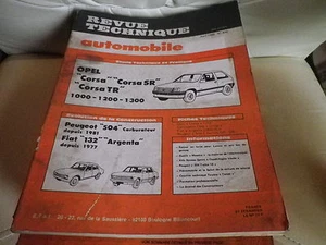 RTA 432 de 1983:OPEL CORSA Corsa SR - TR 1000 - 1200 - 1300 Evolution 504 carbu - Picture 1 of 1