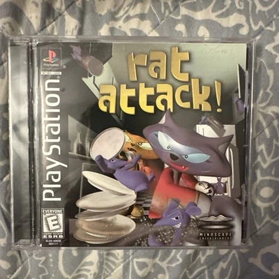 Sony PlayStation 1 Rat Attack 1999 Complete PS1 Game with Manual - Image 1 of 4