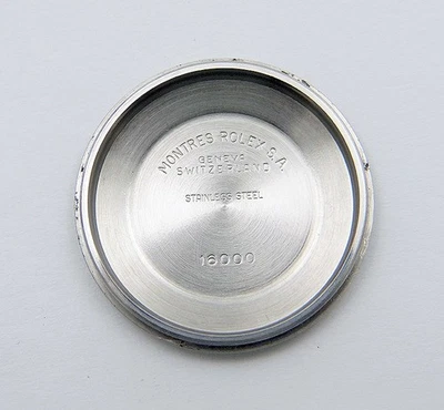 Genuine Rolex Datejust 36mm 16000 Watch Case Back Caseback 16013 16014 16030 - Image 1 of 4