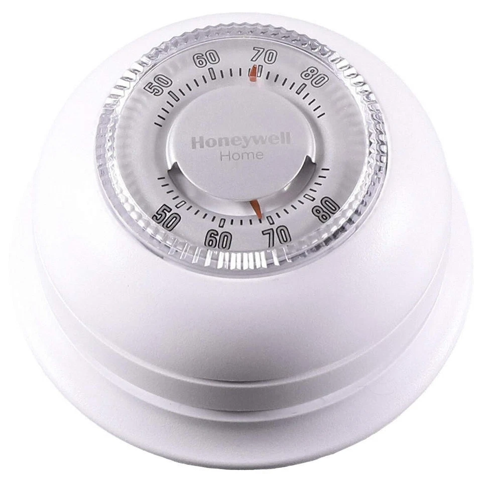 HONEYWELL HOME T87K1007 Bajo Voltaje NP Analógico Tstat Calor, Redondo 1AYP9 Foto 1 de 1