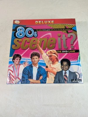 New 80s Scene it? The DVD Game Deluxe Edition Trivia Game 2009 Factory Sealed - Image 1 of 4