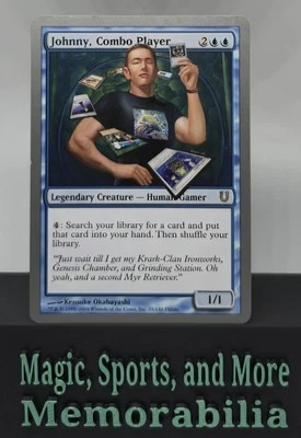 MTG Johnny, Combo Player Unhinged Regular Rare Magic The Gathering LP - Image 1 of 2