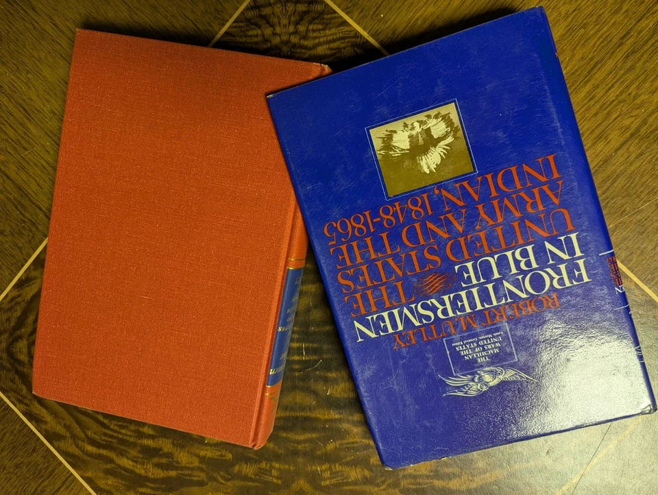 1973 FRONTIERSMEN IN BLUE UNITED STATES ARMY INDIAN Kit Carson by Robert Utley Foto 1 de 4