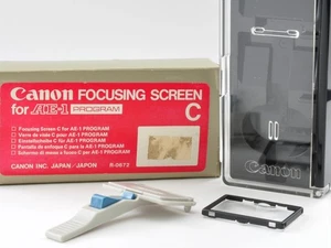 Canon focusing screen Type C for AE-1 PROGRAM MINT in BOX From Japan y0087 - Picture 1 of 14