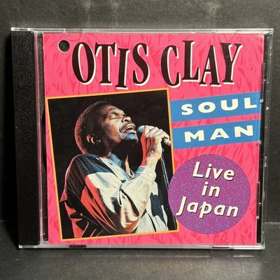 OTIS CLAY - SOUL MAN: LIVE IN JAPAN (1991) CD ROUNDER RECORDS BULLSEYE BLUES R&B - Imagem 1 de 3