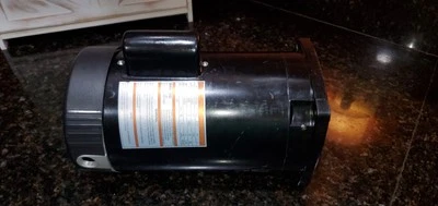 Motor de bomba de piscina B2853 1 HP compatible con Sta-Rite, Hydro-Tech, Premier, Aquaflo, Red j Foto 1 de 4