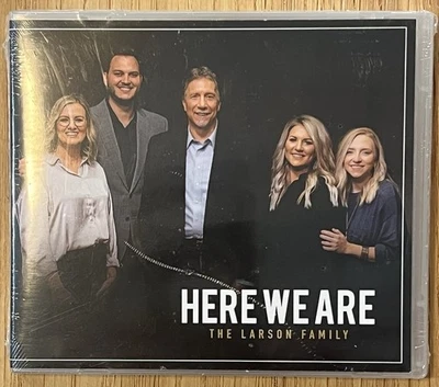 The Larson Family: Here We Are Southern Gospel Jimmy Swaggart  (CD 2002) SEALED Foto 1 de 2