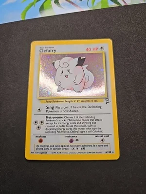 Clefairy - Juego Base 6/130 2 Holo Raro REMOLINO Pokemon  Foto 1 de 4