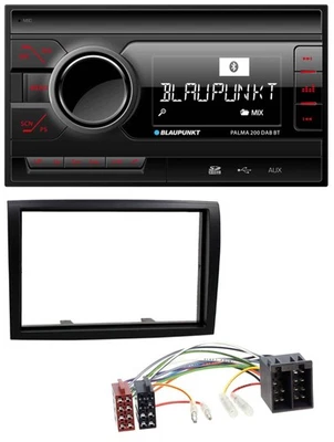 Blaupunkt MP3 Bluetooth DAB 2DIN SD USB Autoradio für Fiat Ducato Citroen Jumper - Bild 1 von 4