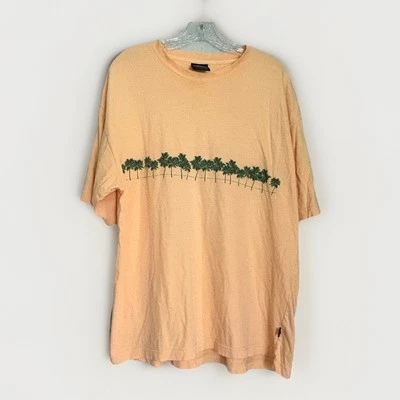 Camiseta De Colección Años 90 Y2K Newport Azul Naranja Palmeras Envolvente Para Hombre Talla L” Foto 1 de 4