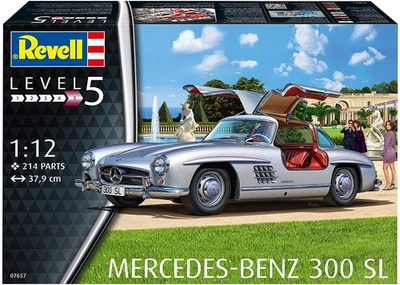 REVELL, MERCEDES BENZ 300SL model to assemble and paint, 1/12, REV07657 - Image 1 of 4