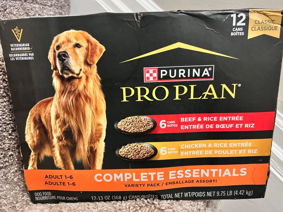 Purina Pro Plan Complete Essentials Wet Dog Food Variety Pack - Chicken & Rice