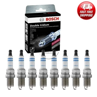 Genuine BOSCH Double Iridium Spark Plug 8PCS for Hyundai Infiniti Kia Lexus - Image 1 of 4