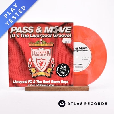 Liverpool F.C. - Pass & Move - 7" Vinyl Record - EX/EX - Image 1 of 4