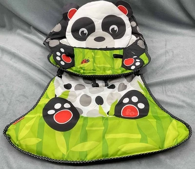 Fisher Price Sit Me Up Asiento de Piso Patas de Panda Repuesto Cubierta de Tela Foto 1 de 3