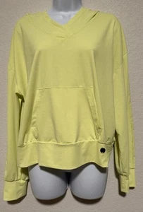 Prana Women Eileen Hoodie Size L -Lime Neon Green - - Picture 1 of 12