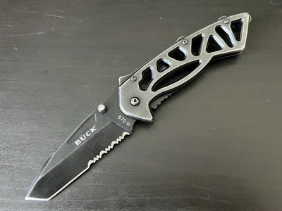 Buck 870 Bones Folding Pocket Knife - Image 1 of 4