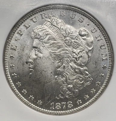 1878 7TF Rev of 79 Morgan Silver Dollar - NGC MS 64 - Image 1 of 4