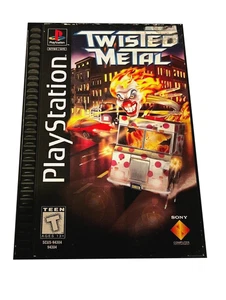 Twisted Metal para Playstation PS1 Caja Larga, Sin Manual Probado y Funcionando - Imagen 1 de 4